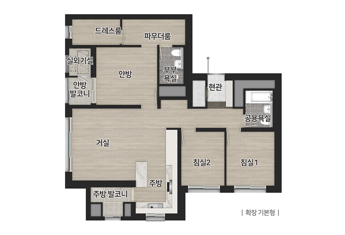 84B형 평면도