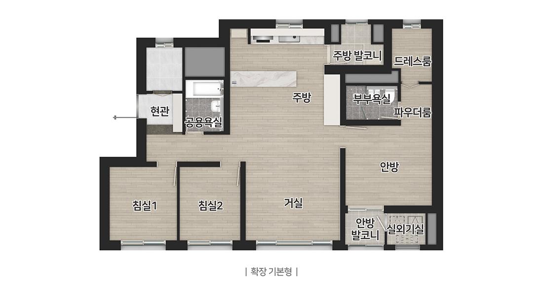 84C형 평면도
